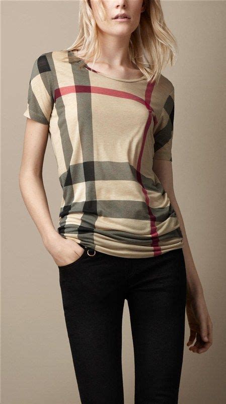 burberry t shirt womens sale|burberry plaid women's shirt.